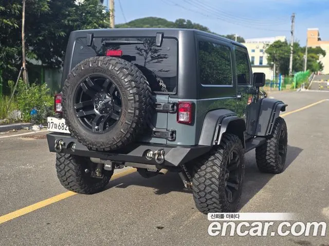JEEP WRANGLER 2014 — 114 128 км, зелёный, Корея — под ключ — фото 4