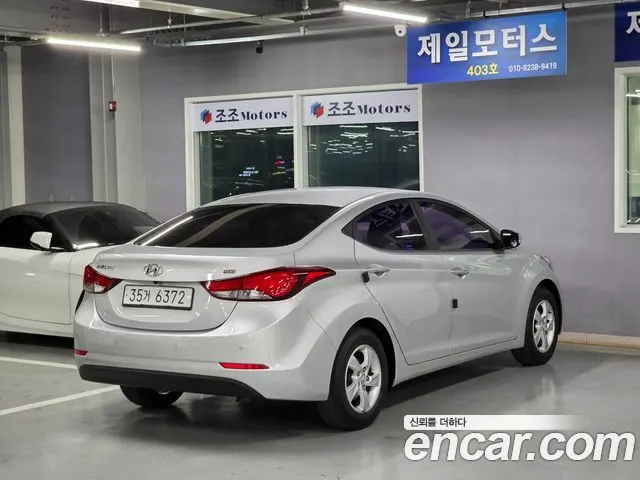 HYUNDAI AVANTE 2014 — 96 200 км, серебристый, Корея — под ключ — фото 4