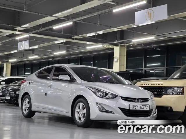 HYUNDAI AVANTE 2014 — 96 200 км, серебристый, Корея — под ключ — фото 5
