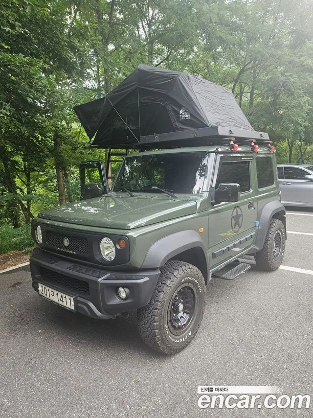 SUZUKI JIMNY 2022 — 75 000 км, тёмно-зелёный, Корея — под ключ — фото 11