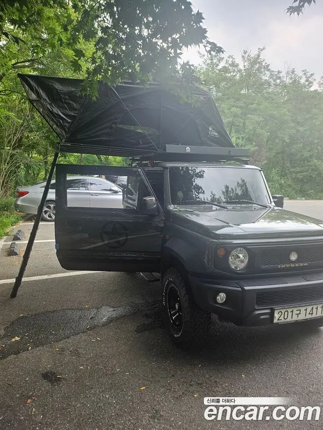 SUZUKI JIMNY 2022 — 75 000 км, тёмно-зелёный, Корея — под ключ — фото 8