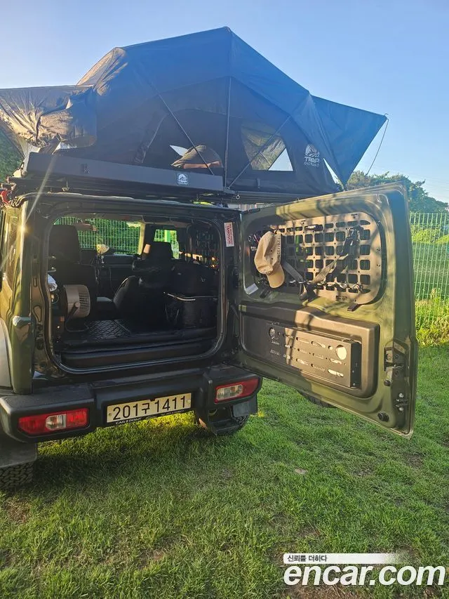 SUZUKI JIMNY 2022 — 75 000 км, тёмно-зелёный, Корея — под ключ — фото 10