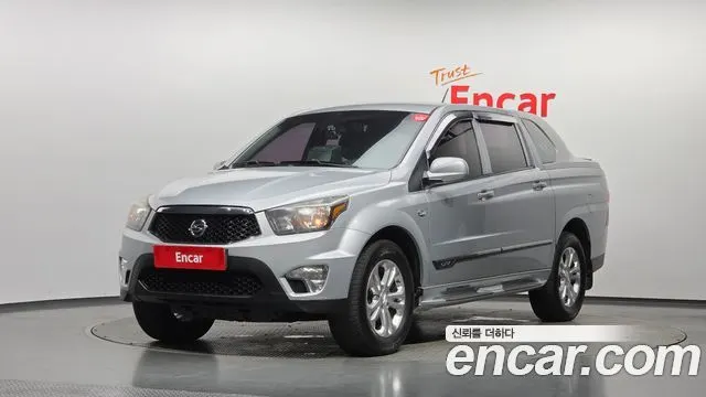 KGM KORANDO SPORTS 2016 — 159 043 км, серебристый, Корея — под ключ — фото 1