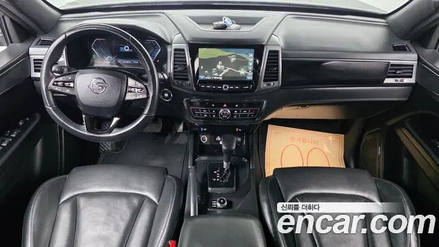 KGM REXTON SPORTS 2022 — 58 971 км, тёмно-зелёный, Корея — под ключ — фото 7