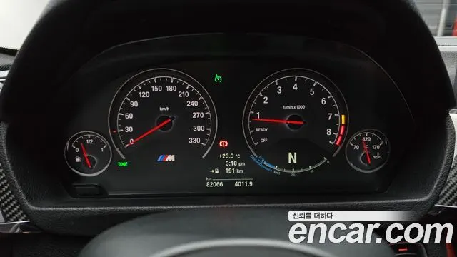 BMW M3 2017 — 82 066 км, золотистый, Корея — под ключ — фото 8