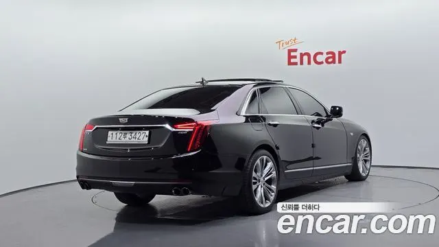 CADILLAC CT6 2020 — 59 780 км, чёрный, Корея — под ключ — фото 2
