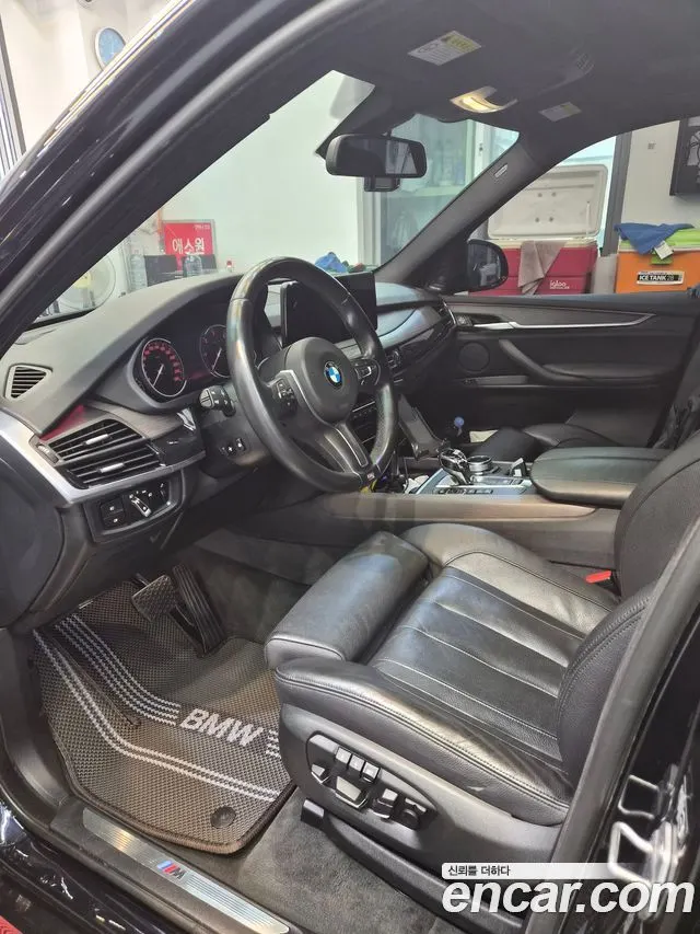 BMW X5 2016 — 114 000 км, чёрный, Корея — под ключ — фото 7