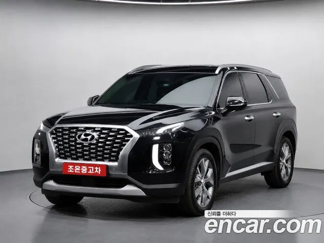 HYUNDAI PALISADE 2019 — 45 664 км, синий, Корея — под ключ — фото 1