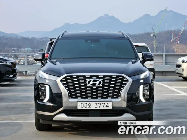 HYUNDAI PALISADE 2019 — 45 664 км, синий, Корея — под ключ — фото 3