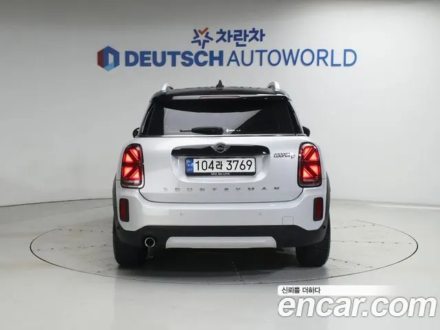 MINI COOPER D COUNTRYMAN 2023 — 90 303 км, серебристо-серый, Корея — под ключ — фото 4