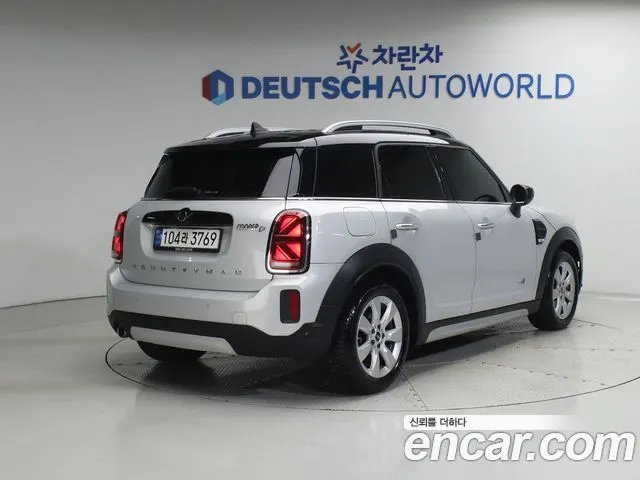 MINI COOPER D COUNTRYMAN 2023 — 90 303 км, серебристо-серый, Корея — под ключ — фото 5