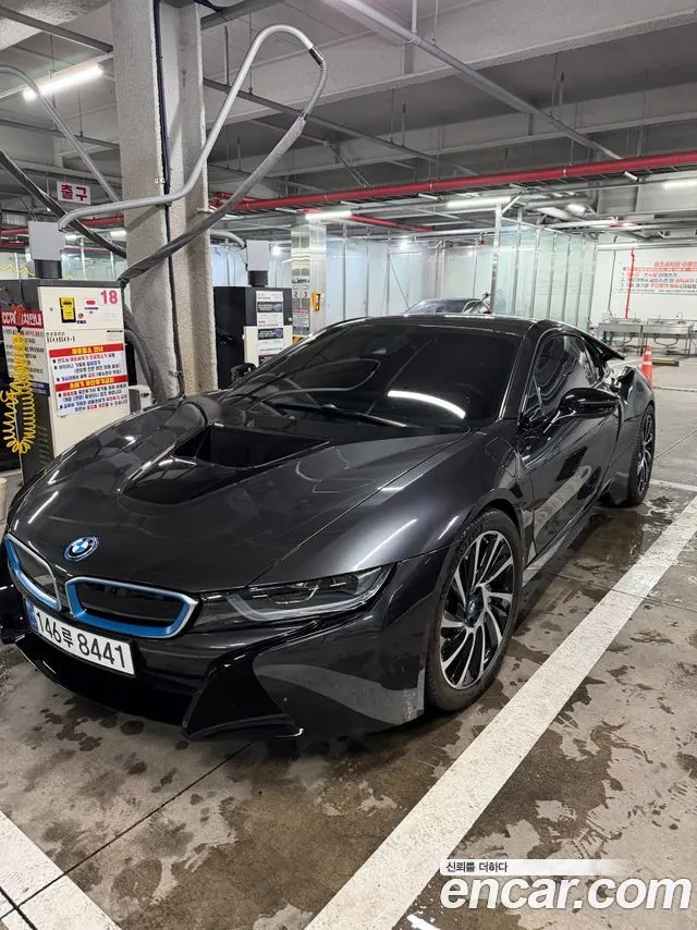 BMW I8 2016 — 98 000 км, серый, Корея — под ключ — фото 8