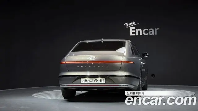 HYUNDAI GRANDEUR HYBRID 2023 — 95 692 км, светло-золотистый, Корея — под ключ — фото 4