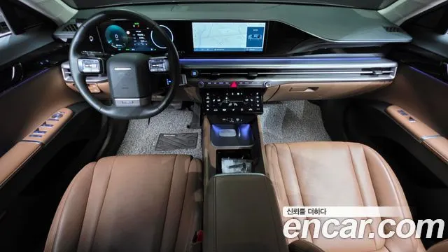 HYUNDAI GRANDEUR HYBRID 2023 — 95 692 км, светло-золотистый, Корея — под ключ — фото 7