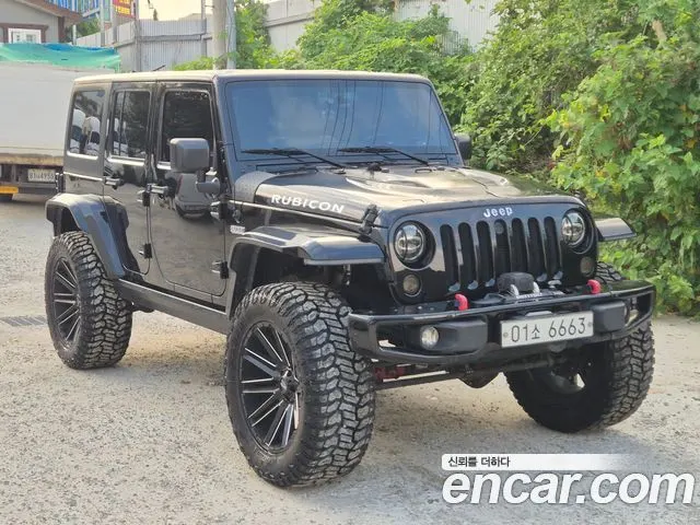 JEEP WRANGLER 2016 — 89 477 км, чёрный, Корея — под ключ — фото 1