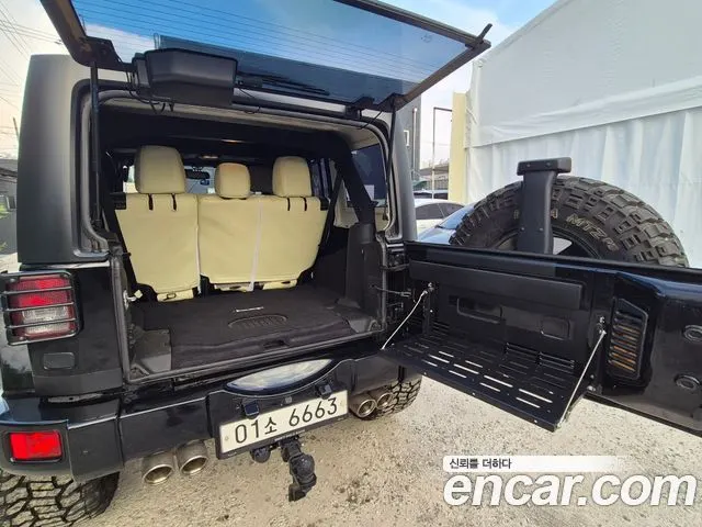JEEP WRANGLER 2016 — 89 477 км, чёрный, Корея — под ключ — фото 9