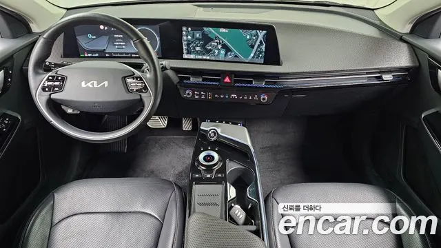 KIA EV6 2022 — 84 342 км, белый-перламутр, Корея — под ключ — фото 7