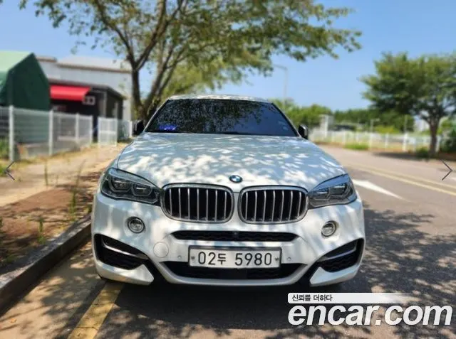 BMW X6 2018 — 154 364 км, белый, Корея — под ключ — фото 8