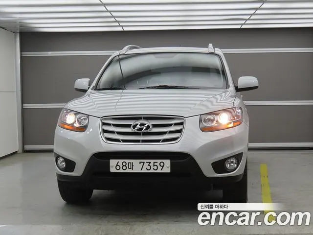 HYUNDAI SANTA FE 2011 — 113 581 км, серебристый, Корея — под ключ — фото 3