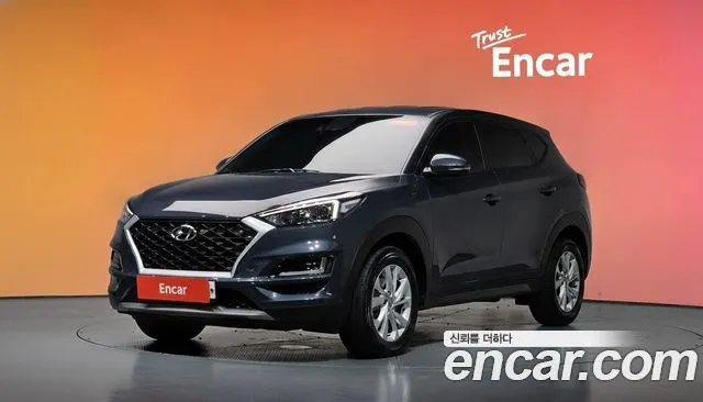 HYUNDAI TUCSON 2019 — 48 038 км, синий, Корея — под ключ — фото 2