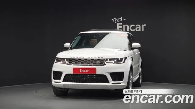 LAND ROVER RANGE ROVER SPORT 2018 — 120 820 км, белый, Корея — под ключ — фото 3