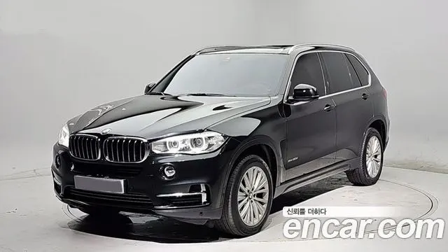 BMW X5 2016 — 107 857 км, чёрный, Корея — под ключ — фото 12