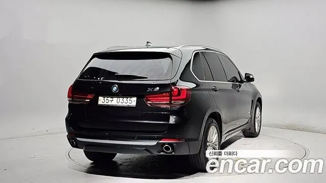 BMW X5 2016 — 107 857 км, чёрный, Корея — под ключ — фото 3
