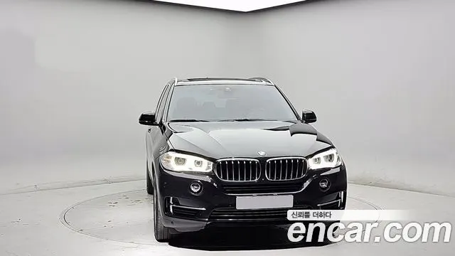 BMW X5 2016 — 107 857 км, чёрный, Корея — под ключ — фото 4