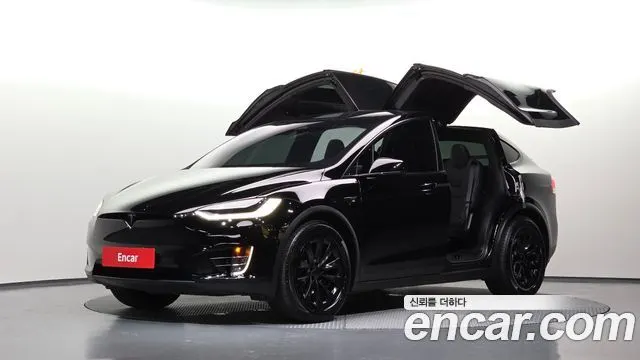 TESLA MODEL X 2019 — 116 028 км, чёрный, Корея — под ключ — фото 11