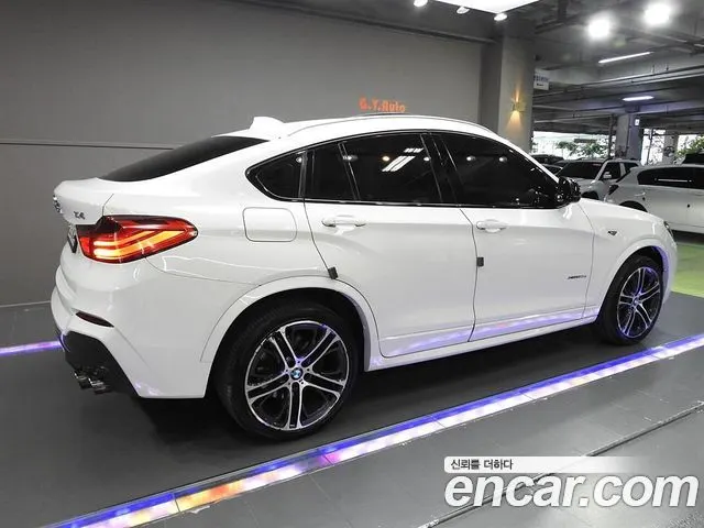 BMW X4 2017 — 121 786 км, белый, Корея — под ключ — фото 4