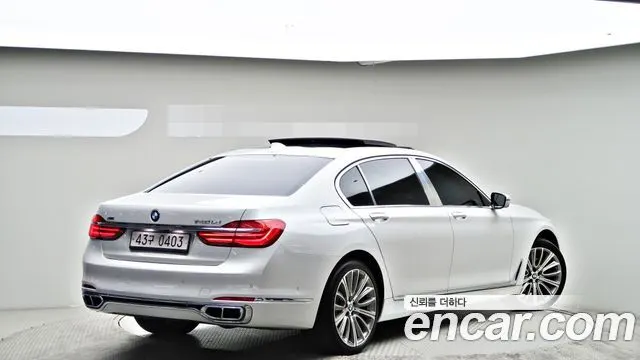 BMW 7 SERIES 2016 — 90 501 км, белый, Корея — под ключ — фото 2