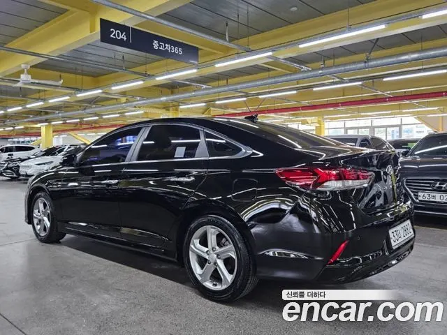 HYUNDAI SONATA 2019 — 84 460 км, чёрный, Корея — под ключ — фото 2