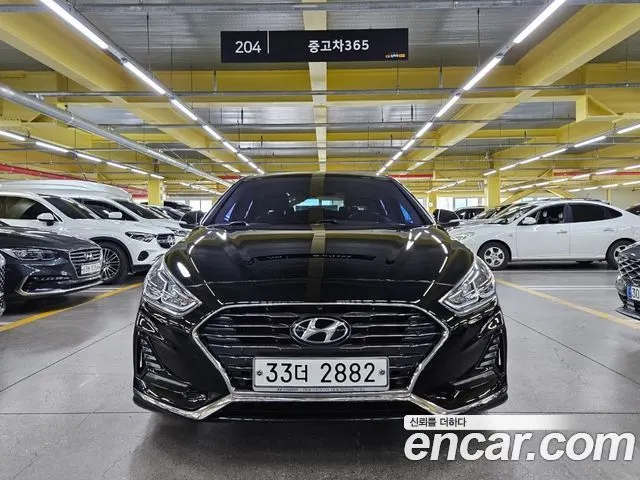 HYUNDAI SONATA 2019 — 84 460 км, чёрный, Корея — под ключ — фото 3