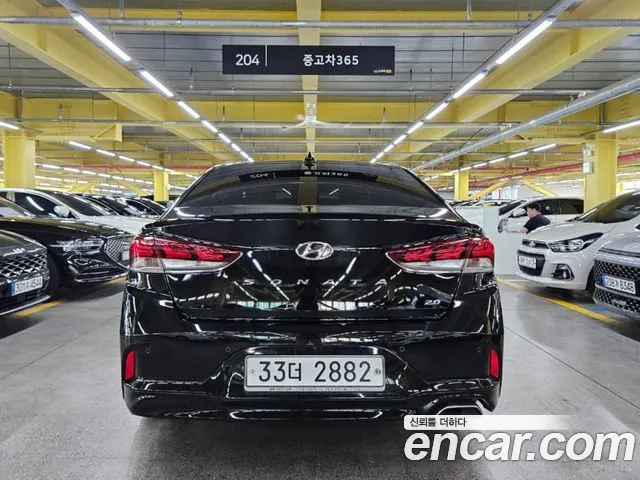 HYUNDAI SONATA 2019 — 84 460 км, чёрный, Корея — под ключ — фото 4