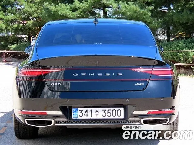 GENESIS G90 2023 — 87 019 км, чёрный, Корея — под ключ — фото 4