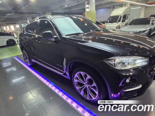 BMW X6 2018 — 204 891 км, чёрный, Корея — под ключ — фото 11
