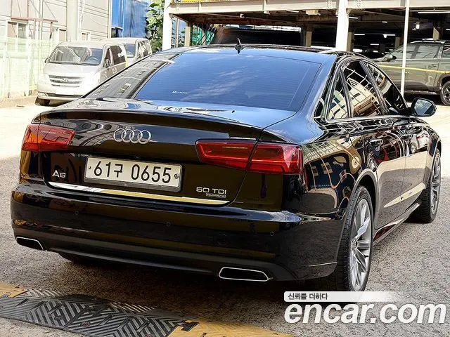 AUDI A6 2016 — 188 000 км, чёрный, Корея — под ключ — фото 4