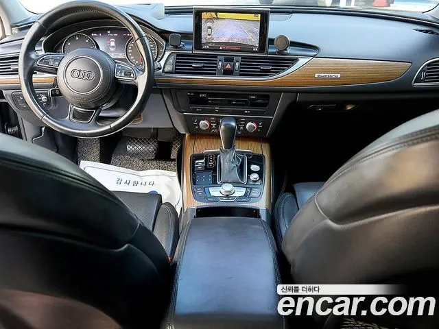 AUDI A6 2016 — 188 000 км, чёрный, Корея — под ключ — фото 5