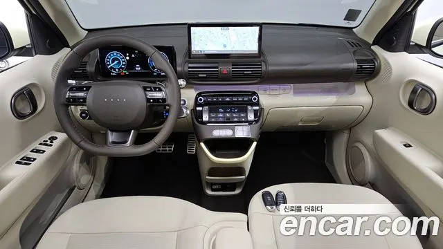 HYUNDAI CASPER ELECTRIC 2025 — 4 279 км, белый-перламутр, Корея — под ключ — фото 7