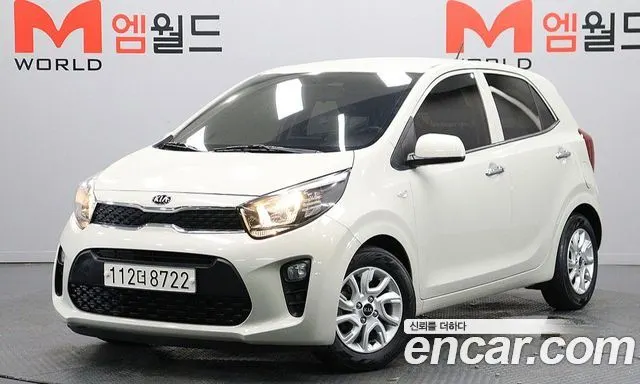 KIA MORNING 2020 — 59 300 км, белый-перламутр, Корея — под ключ — фото 2