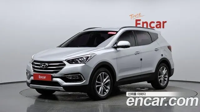 HYUNDAI SANTA FE 2016 — 94 043 км, серебристый, Корея — под ключ — фото 12