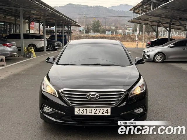 HYUNDAI SONATA 2016 — 109 270 км, чёрный, Корея — под ключ — фото 2