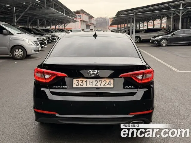 HYUNDAI SONATA 2016 — 109 270 км, чёрный, Корея — под ключ — фото 5