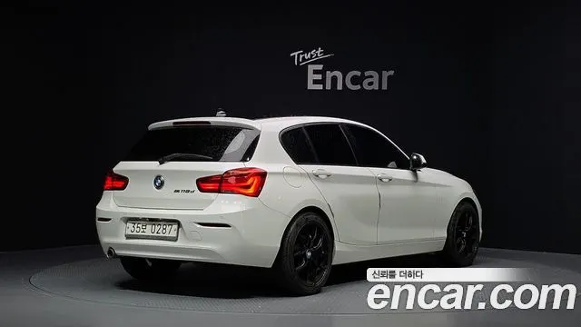BMW 1 SERIES 2016 — 188 350 км, белый, Корея — под ключ — фото 2