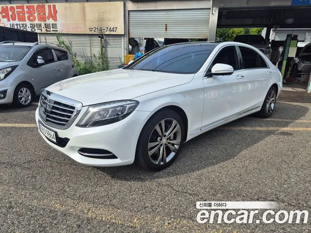 MERCEDES-BENZ S-CLASS W222 2015 — 110 000 км, белый, Корея — под ключ — фото 3