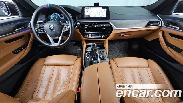 BMW 5 SERIES 2017 — 133 786 км, чёрный, Корея — под ключ — фото 7