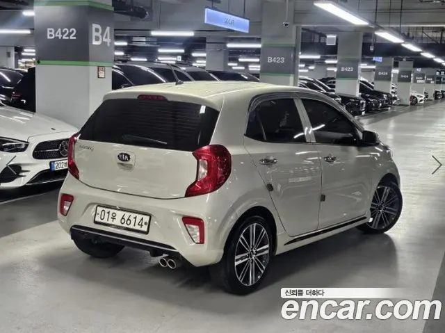 KIA MORNING 2017 — 21 688 км, белый-перламутр, Корея — под ключ — фото 4