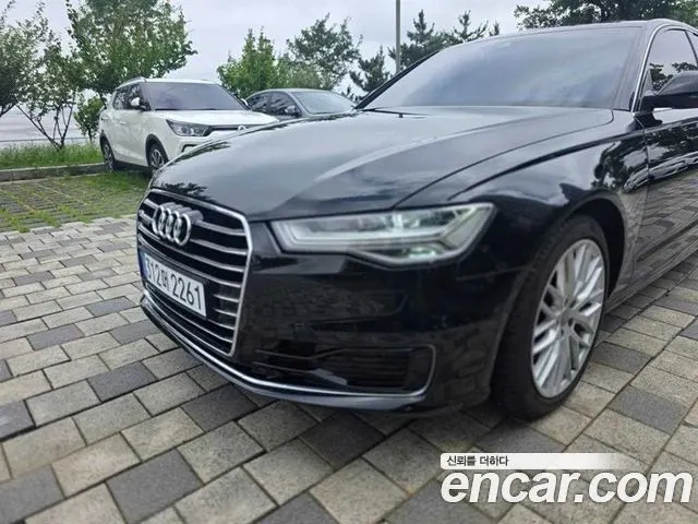 AUDI A6 2016 — 324 241 км, чёрный, Корея — под ключ — фото 3