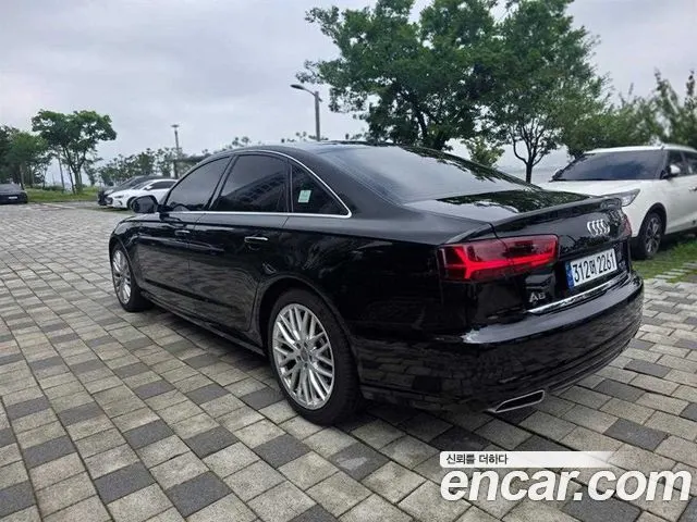 AUDI A6 2016 — 324 241 км, чёрный, Корея — под ключ — фото 4