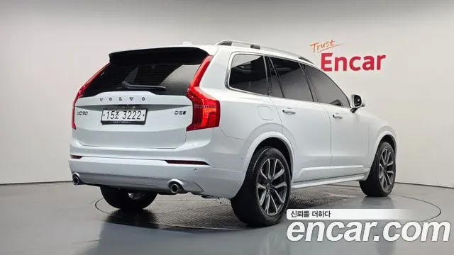 VOLVO XC90 2019 — 201 798 км, белый, Корея — под ключ — фото 2